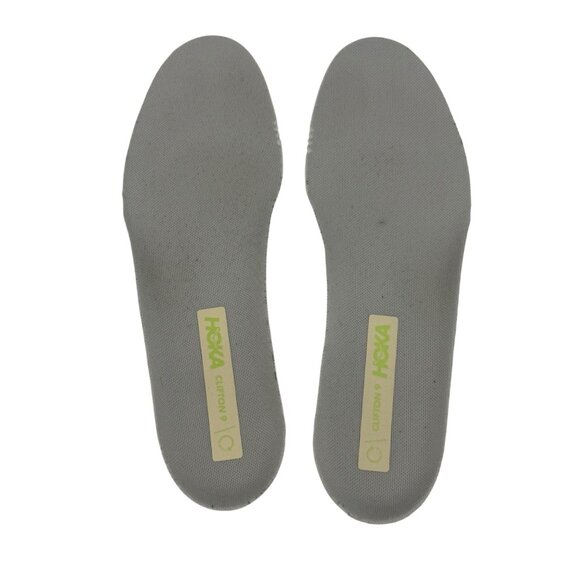 Hoka Cream and Orange Athletic Shoes - Picture 9 of 13